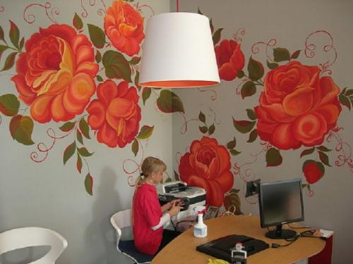 Акриловые краски для рисования на стене. Варианты выбора красок для декорации стен