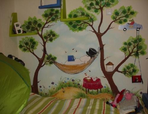 Краска для росписи стен. Варианты выбора красок для декорации стен