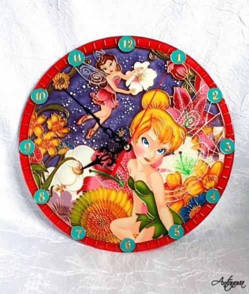 Как рисовать винтажными красками. Контурная техника росписи 03