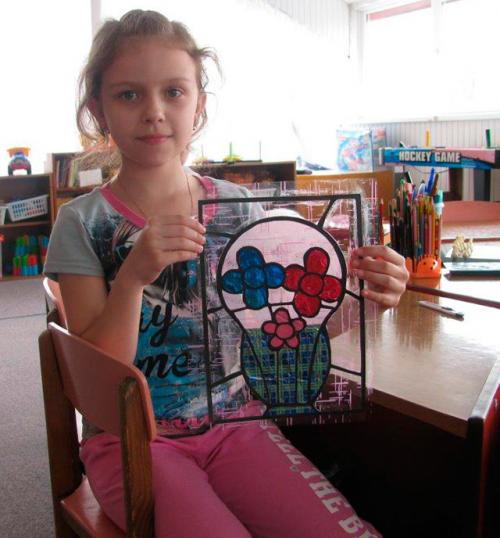 Витражи на стекле своими руками. Изготовление расписного витража в домашних условиях 16