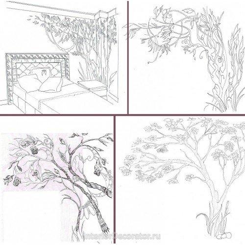 Какие краски лучше использовать для росписи стен. Без запаха 01