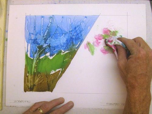 6 необычных техник рисования акварелью