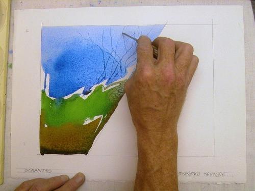 6 необычных техник рисования акварелью