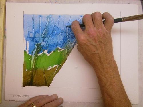 6 необычных техник рисования акварелью