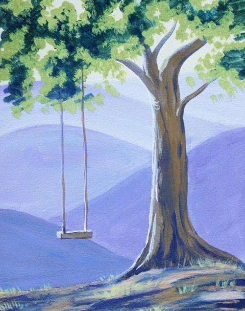 Техники рисования гуашью. Рисунки гуашью для начинающих: простые уроки по созданию картин гуашью + основные техники рисования цветов и пейзажа