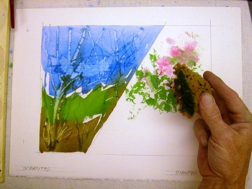 6 необычных техник рисования акварелью