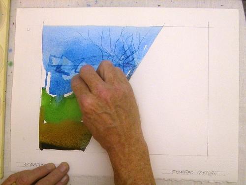 6 необычных техник рисования акварелью