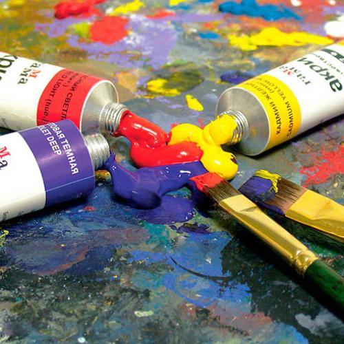 Акриловая краска для поделок. Акриловые краски для рисования. Как пользоваться на холсте, ткани, стенах