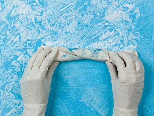 Декоративная покраска стен акриловой краской. Виды декорирования стен краской