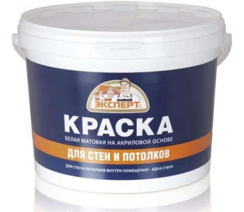 Декоративная покраска стен акриловой краской. Виды краски