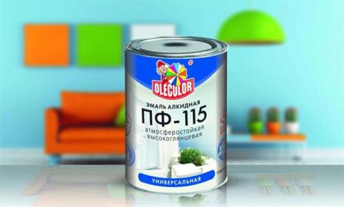 При какой температуре можно красить пф-115.