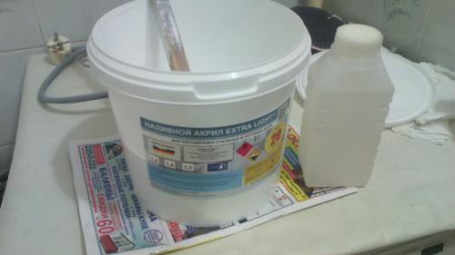 Инструкция по применению эмали жидкий акрил. Инструкция по применению наливного акрила
