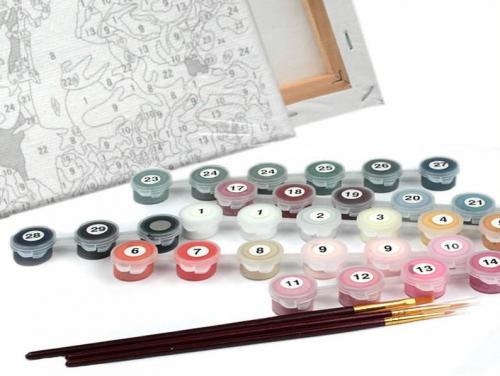 Акриловые краски для картин по номерам. Какие краски используют в картинах для раскрашивания по номерам?