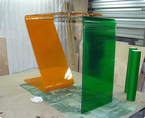 Акриловая краска для оргстекла. Выполнение работ