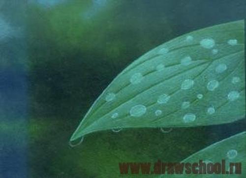 Как рисовать воду акрилом. Как нарисовать воду красками?