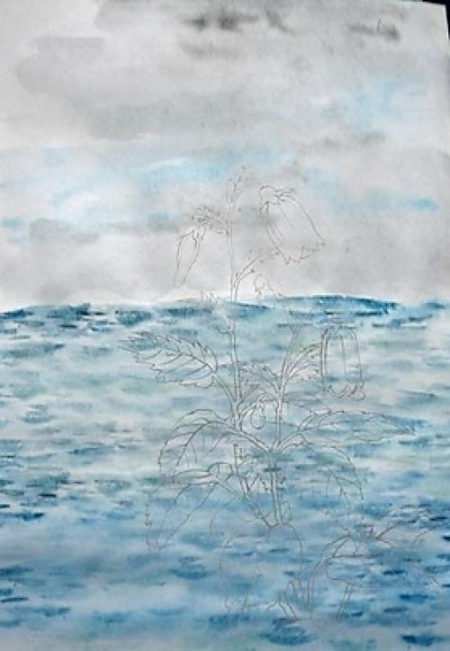 Как нарисовать воду красками. Рисуем воду акварелью. Урок детям 04 Как нарисовать воду красками. Рисуем воду акварелью. Урок детям 04