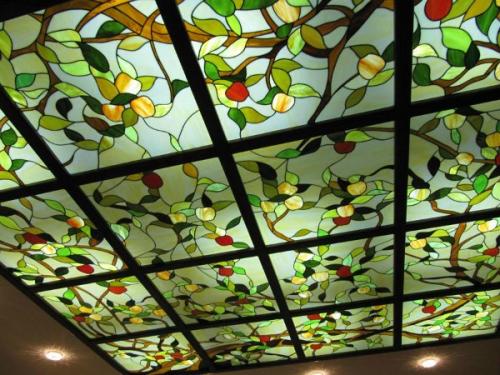 Как сделать витраж тиффани своими руками. Витражи тиффани своими руками: техника, изготовление и мастер класс с видео