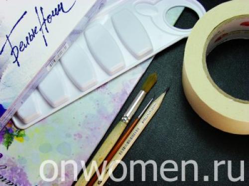 Животные акварелью поэтапно. Мышка акварелью