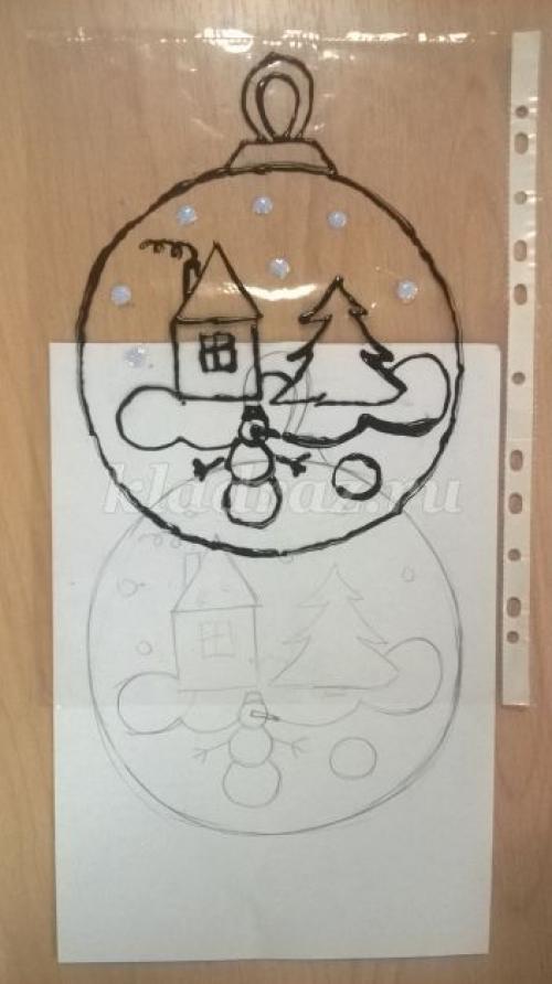 Витраж на бумаге своими руками поэтапно. Создаем своими руками витраж: рисунок для декора поверхностей 10