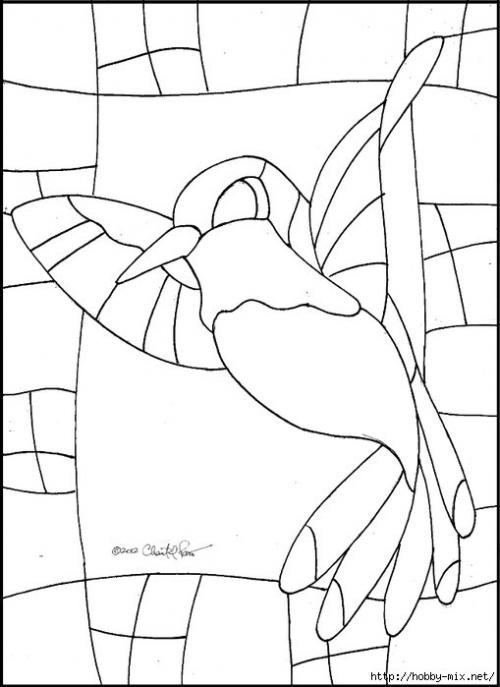 Витраж рисунок на бумаге простой. Рисование для школьников в технике: Витраж 38 Витраж рисунок на бумаге простой. Рисование для школьников в технике: Витраж 38