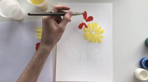 Как рисовать мазками гуашью. 3 простых урока рисования гуашью для начинающих