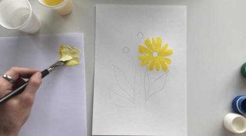 Как рисовать мазками гуашью. 3 простых урока рисования гуашью для начинающих