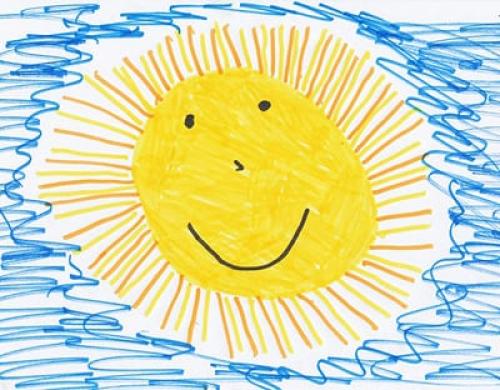 Рисунки красками для детей. Рисование для детей 3-4 года