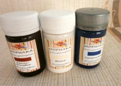 Морилка на водной основе состав. Основные виды