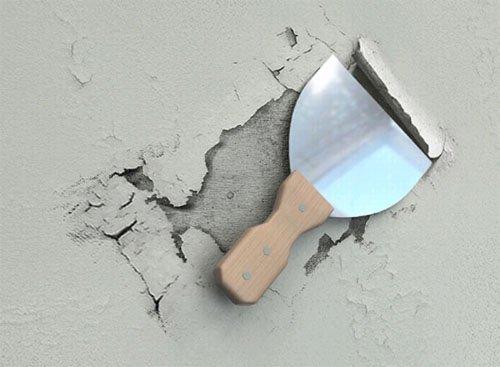 Будет ли держаться шпаклевка на водоэмульсионной краске. Как вести шпатлевание