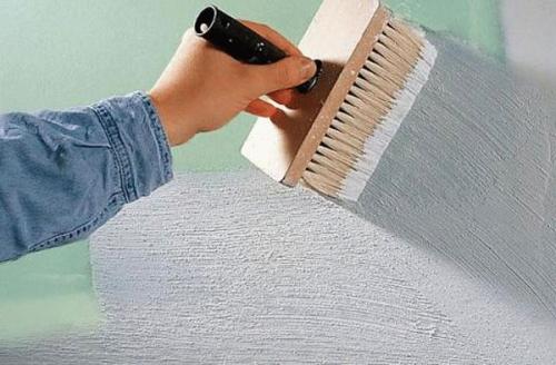 Можно ли шпаклевать стену если она покрашена краской. Подготовка поверхности