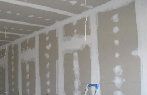 Фактурная краска на гипсокартон. Готовим поверхность из гипсокартона к покраске – важные моменты