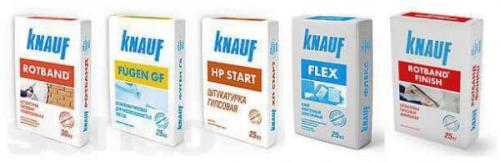 Шпаклевка гипсокартона под покраску кнауф. Стартовая шпаклевка Кнауф: инструкция, как замешивать и расход на 1 м2