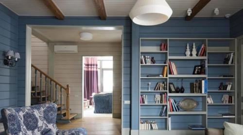 Как красиво и современно покрасить вагонку. Покраска вагонки внутри дома в разные цвета: оригинальные идеи