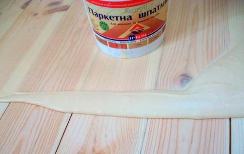 Шпаклевка для выравнивания деревянного пола. Виды шпаклевки – выбираем материал