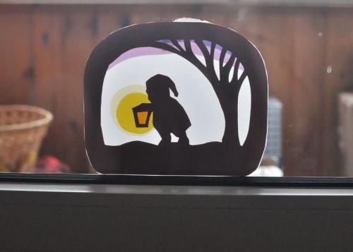 Витраж из бумаги шаблоны. Витраж