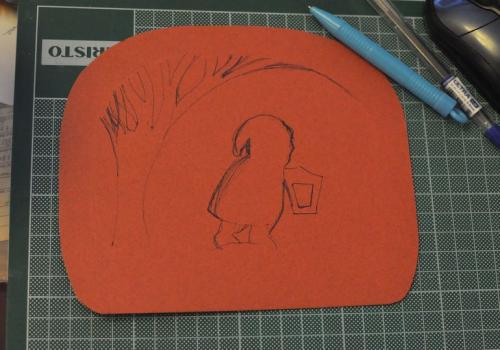 Витраж из бумаги шаблоны. Витраж