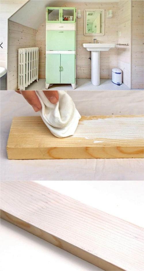 Декоративная Покраска деревянных изделий. 3 метода покрасить дерево в белый цвет с потертостями или под старину