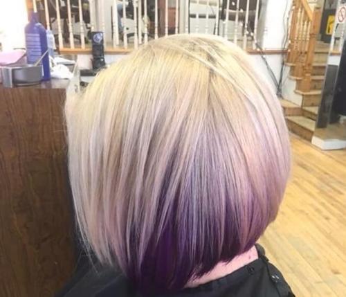 Как получить фиолетовый цвет волос. Фиолетовые волосы: галерея лавандовых, сиреневых и лиловых оттенков