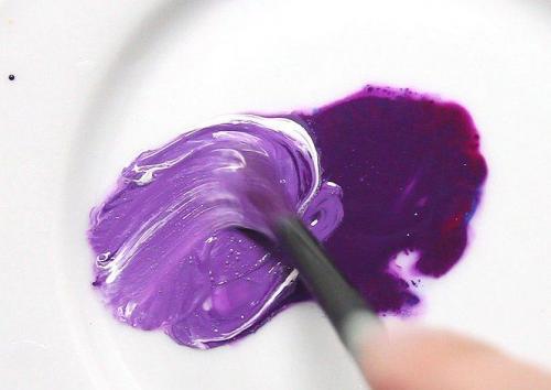 Как получить лавандовый цвет. Получение сиреневого – инструкция, правила