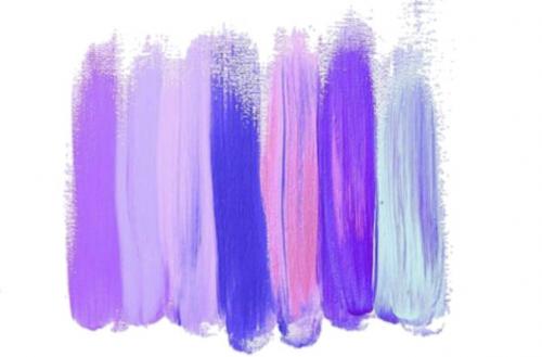 Как сделать фиолетовый цвет гуашью. Как сделать фиолетовый цвет при работе с красками разного типа