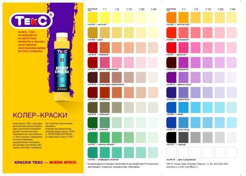 Особенности подбора и смешивания колера для краски. Колеровка своими руками 19 Особенности подбора и смешивания колера для краски. Колеровка своими руками 19