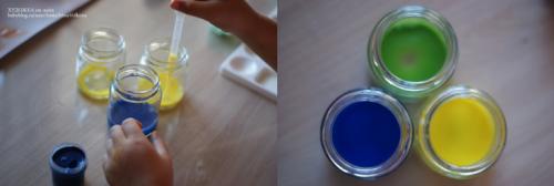 Смешивание цветов для детей. Художка. Смешиваем краски.