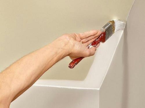 Как красить кистью без полос. Как правильно красить кистью