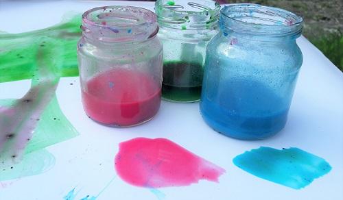 Как сделать краску своими руками. Как сделать краски в домашних условиях!