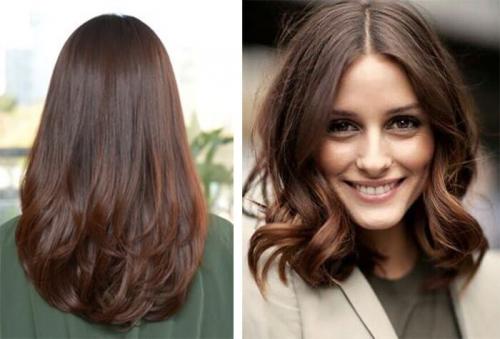 Окрашивание на темные волосы 2022. Однотонное окрашивание волос