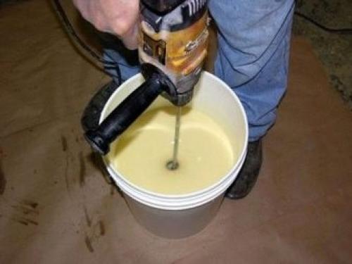 Разведение акриловой краски водой. Краска застыла на холсте, как поступить 02