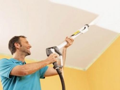 Покраска стен в комнате акриловой краской. Характерные особенности и состав акриловых красок для стен 19