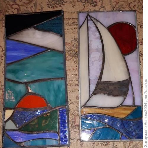 Как сделать витраж тиффани своими руками. Витражи своими руками