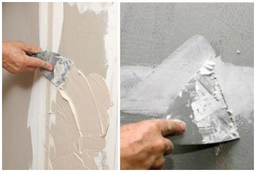 Что нужно перед покраской стен. Шпатлевка полотна под окрашивание