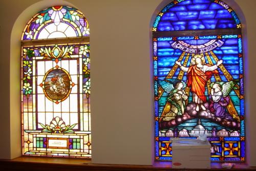 Витражные окна. История применения витражных окон